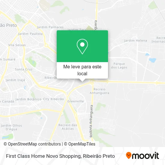 First Class Home Novo Shopping mapa