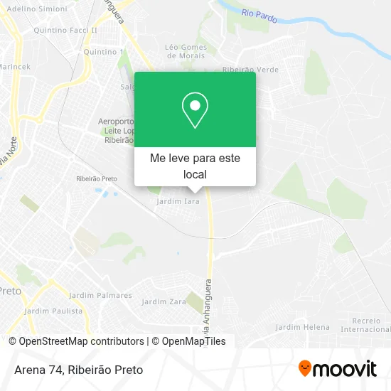 Arena 74 mapa
