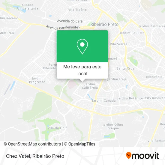 Chez Vatel mapa