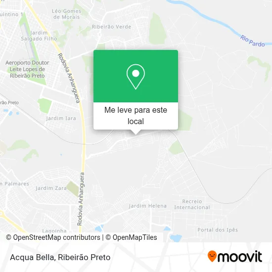 Acqua Bella mapa