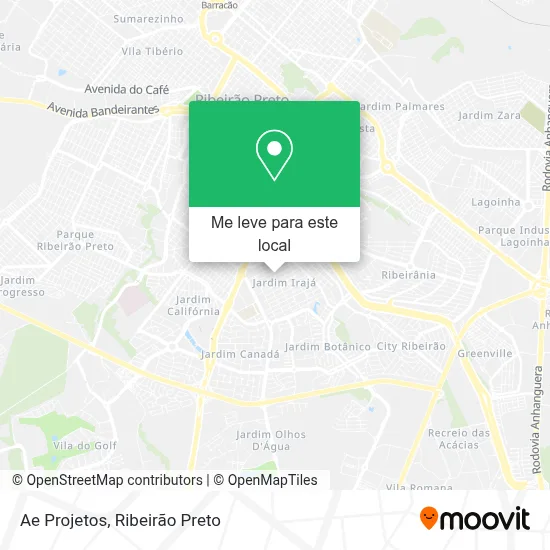 Ae Projetos mapa