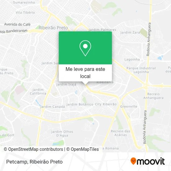 Petcamp mapa