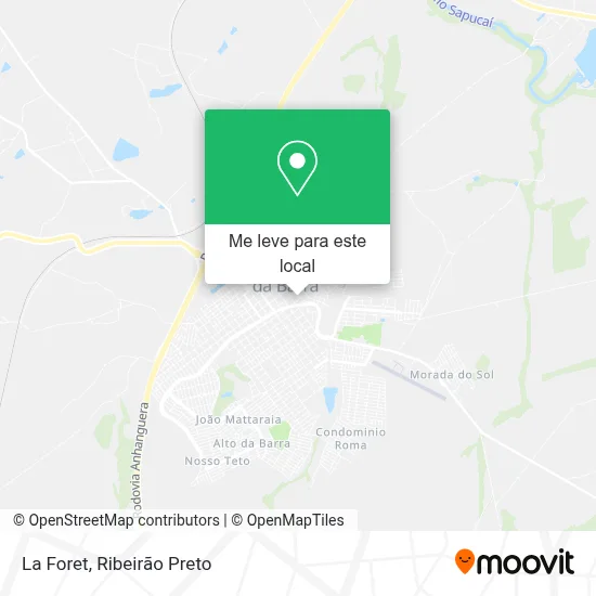 La Foret mapa