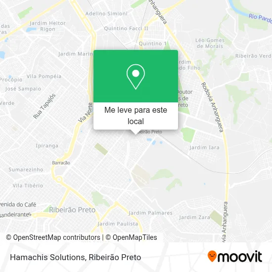 Hamachis Solutions mapa