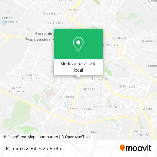 Romanzza mapa