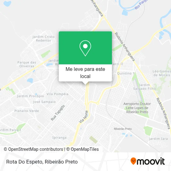Rota Do Espeto mapa