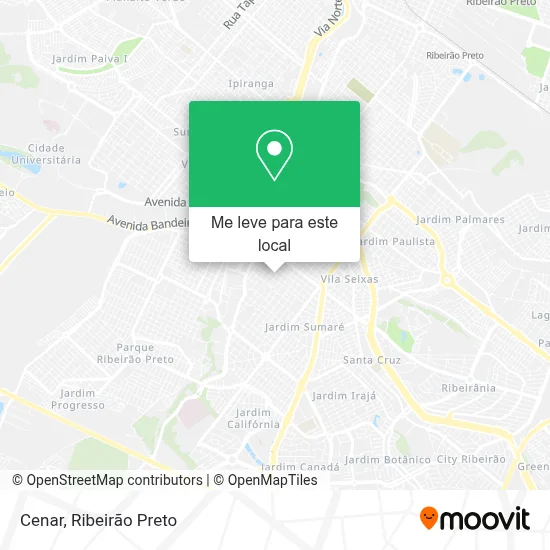 Cenar mapa