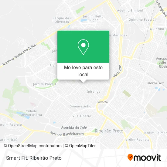 Smart Fit mapa