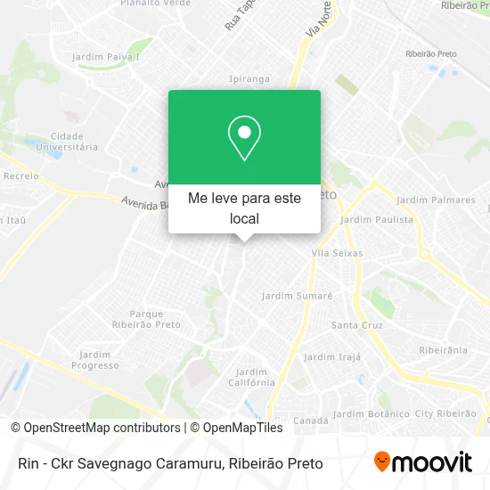 Rin - Ckr Savegnago Caramuru mapa