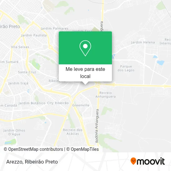 Arezzo mapa