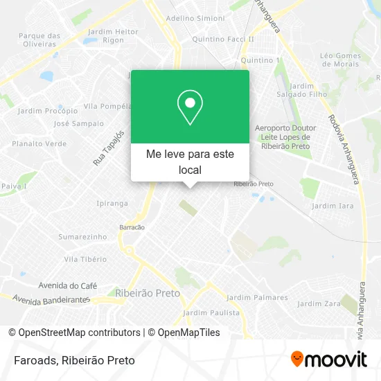 Faroads mapa