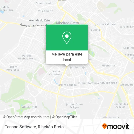 Techno Software mapa