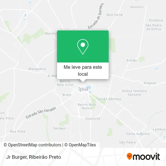 Jr Burger mapa