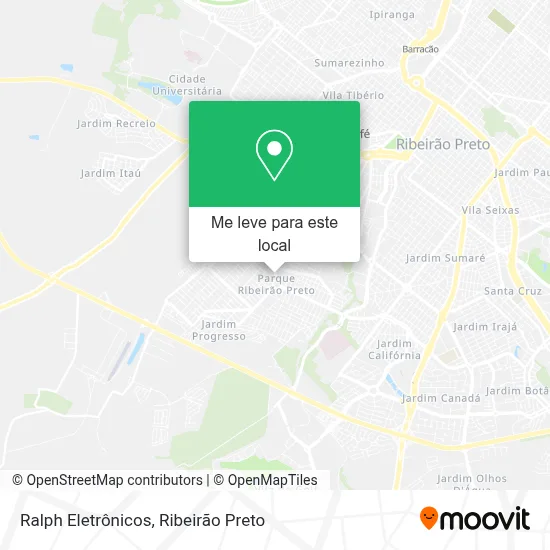 Ralph Eletrônicos mapa