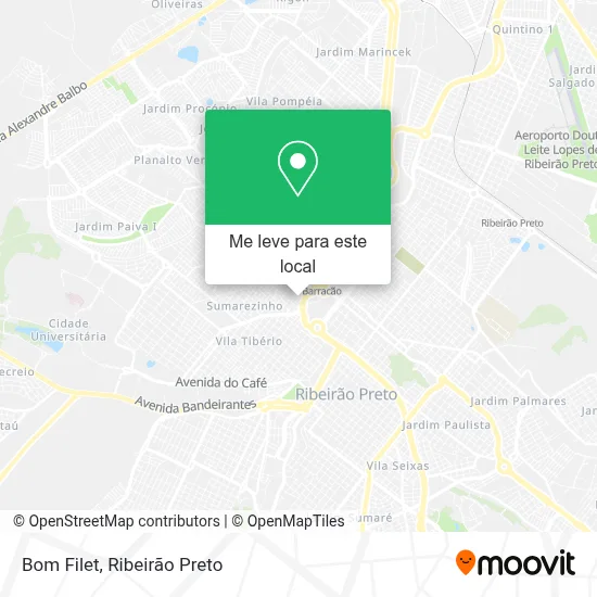 Bom Filet mapa