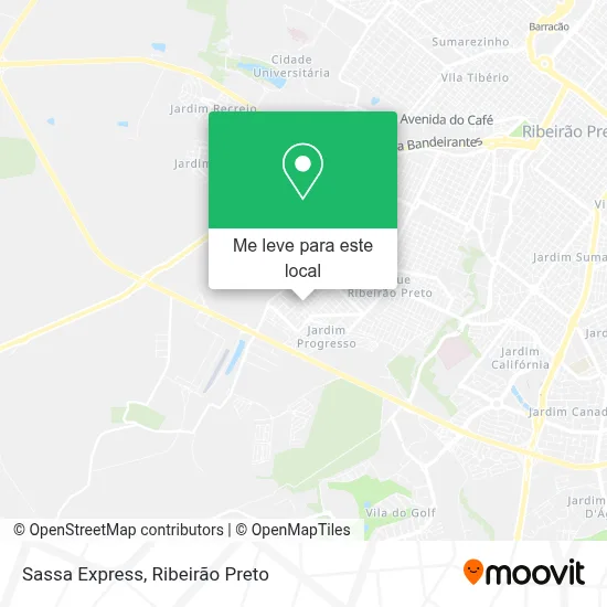 Sassa Express mapa