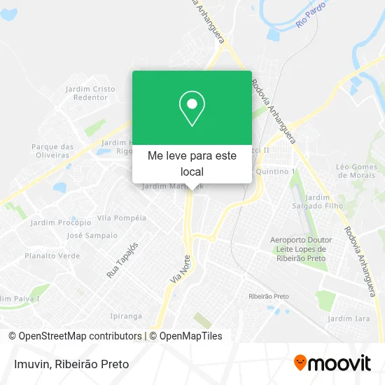 Imuvin mapa