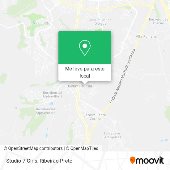 Studio 7 Girls mapa