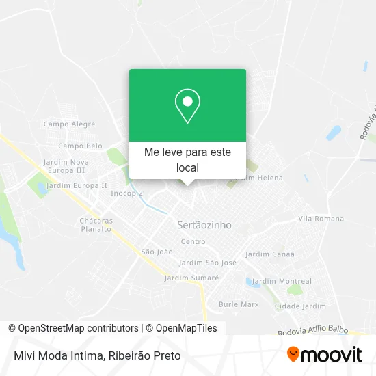Mivi Moda Intima mapa