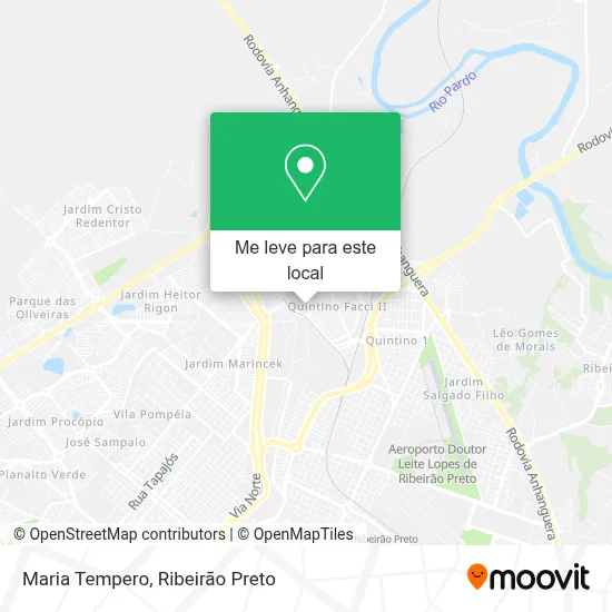 Maria Tempero mapa