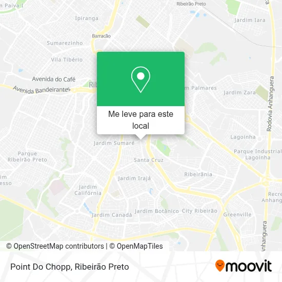 Point Do Chopp mapa