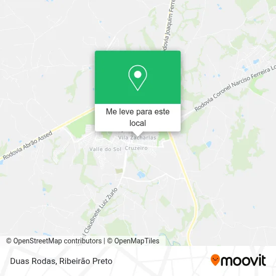 Duas Rodas mapa