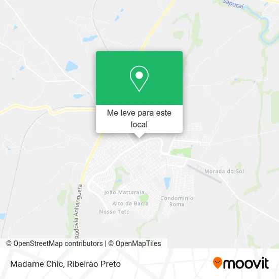 Madame Chic mapa