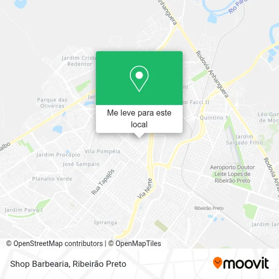 Shop  Barbearia mapa
