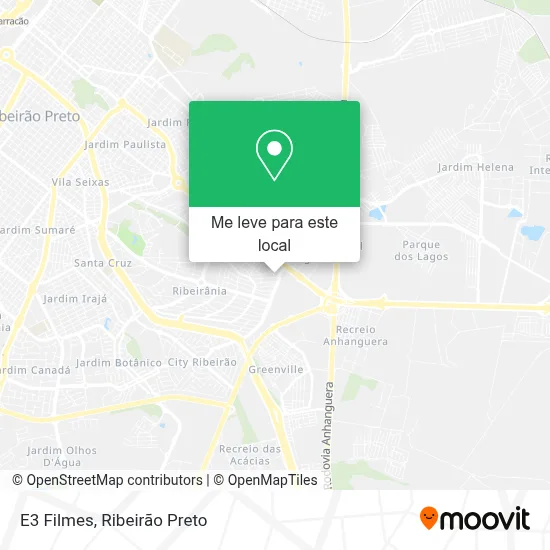 E3 Filmes mapa