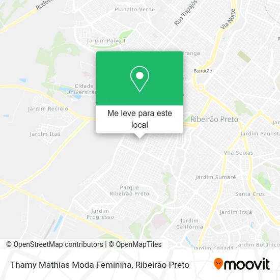 Thamy Mathias Moda Feminina mapa