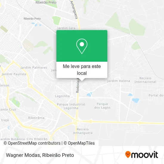 Wagner Modas mapa