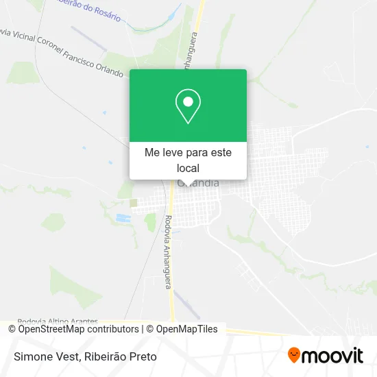 Simone Vest mapa