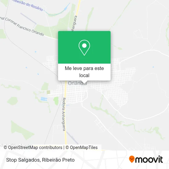 Stop Salgados mapa