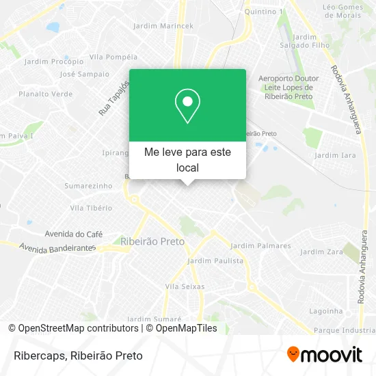 Ribercaps mapa
