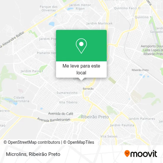 Microlins mapa