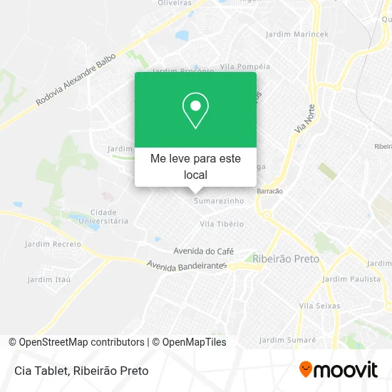 Cia Tablet mapa