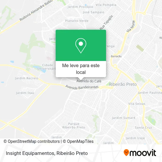 Insight Equipamentos mapa