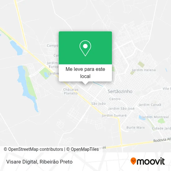 Visare Digital mapa