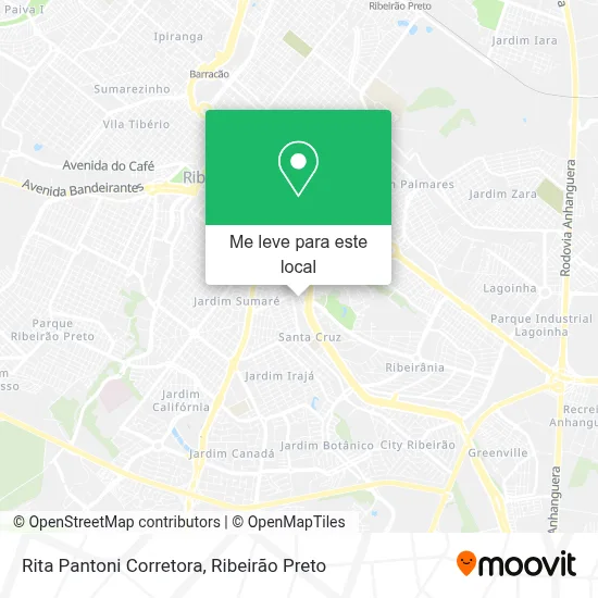 Rita Pantoni Corretora mapa
