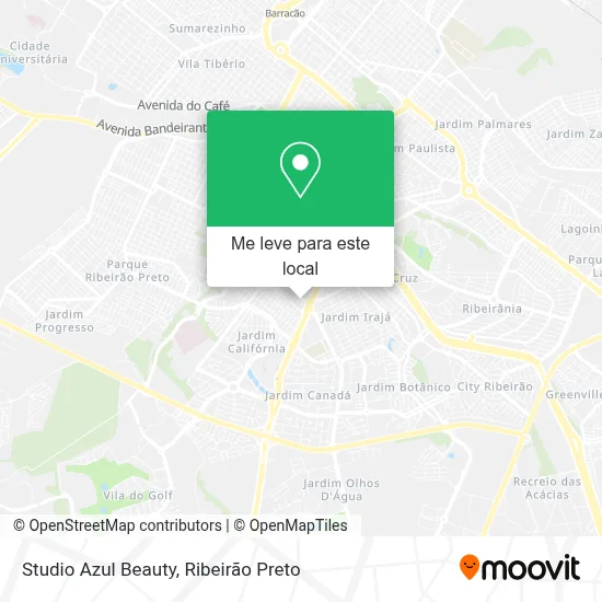 Studio Azul Beauty mapa