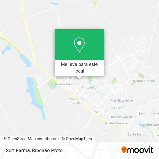 Sert Farma mapa
