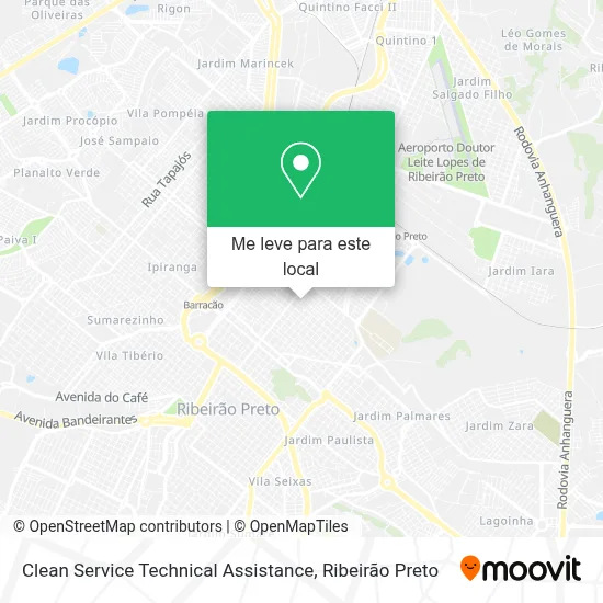 Clean Service Technical Assistance mapa