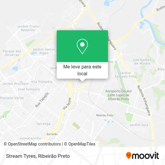 Stream Tyres mapa