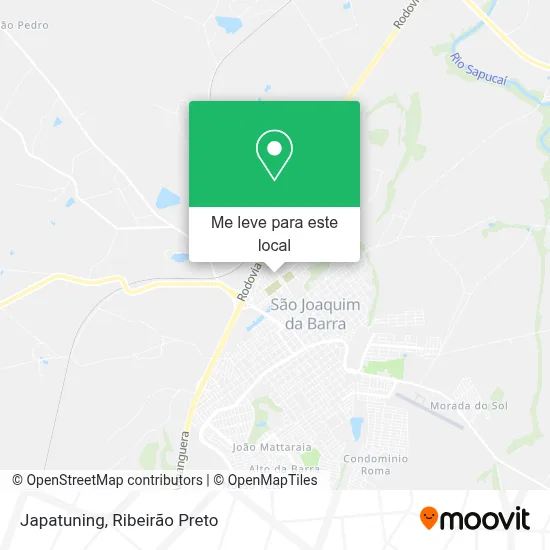 Japatuning mapa