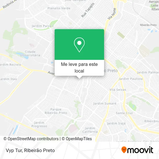 Vyp Tur mapa