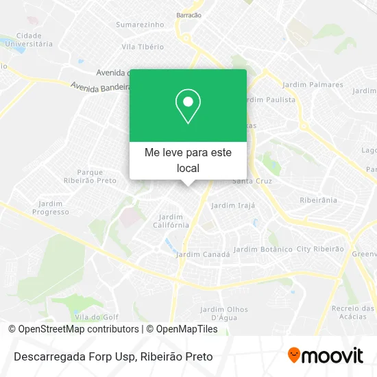 Descarregada Forp Usp mapa