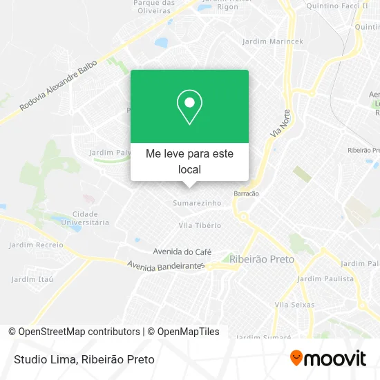 Studio Lima mapa