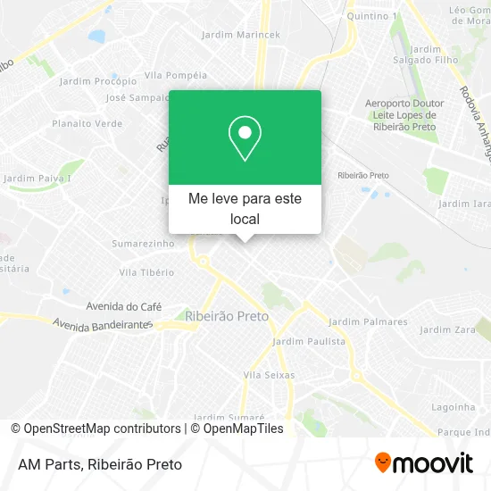 AM Parts mapa