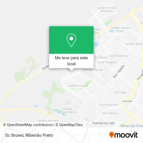 Sc Brows mapa