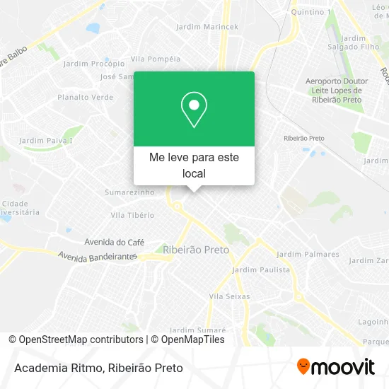 Academia Ritmo mapa